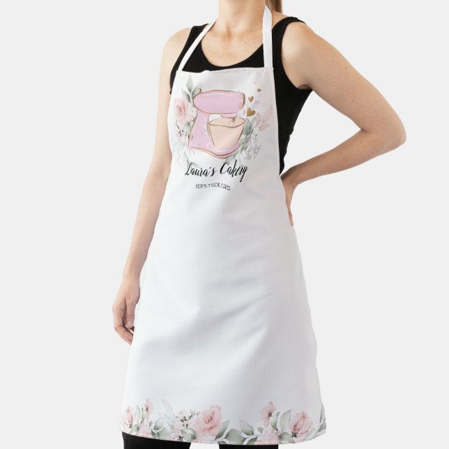 Cakes & Sweets Cupcake Home Bakery mixer Flower Bu Apron (Insitu)