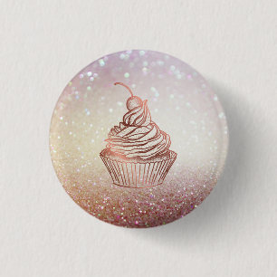 Cakes Sweets Cupcake Kitchen Cabinet Home Bakery 3 Cm Round Badge