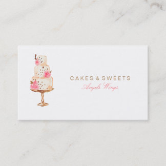 ★ Cakes & Sweets Custom Business Card