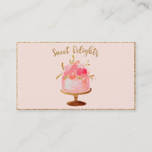 ★ Cakes & Sweets Custom Business Card
