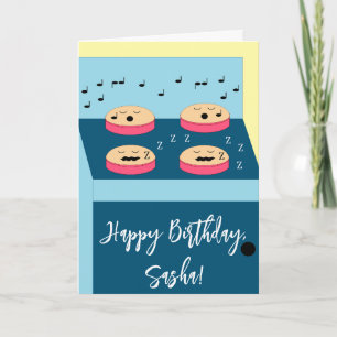 Cakes Waiting - Time 4 Frosting: Blank Birthday Card