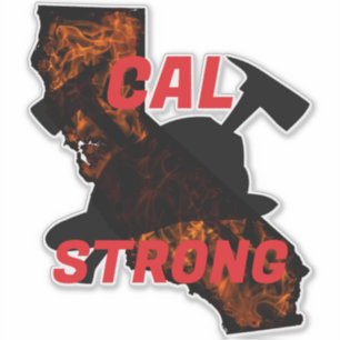 CAL FIRE STRONG AX HELMET Blk