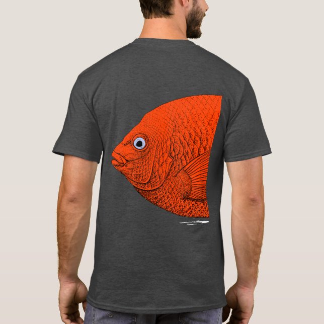 Cal-Neva AFS fish shirt-Support student sub-units! T-Shirt (Back)