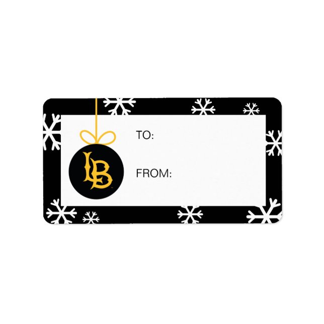 Cal State Long Beach Label (Front)