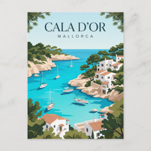 Cala d'Or Spain Postcard