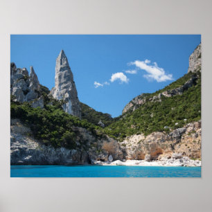 Cala Goloritze beach, Sardinia poster