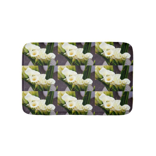 cala lilies bath mat (Front)