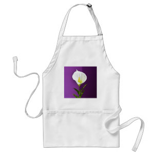 Cala Lily Flower Standard Apron