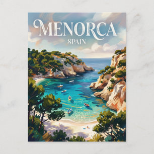 Cala Macarella Spain Postcard