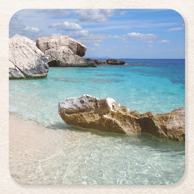 Cala Mariolu beach, Sardinia coaster (Front)