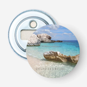 Cala Mariolu beach, Sardinia text Bottle Opener
