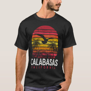 Calabasas California CA Beach Vintage 90s Retro 80 T-Shirt
