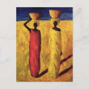 Calabash Girls 1991 Postcard