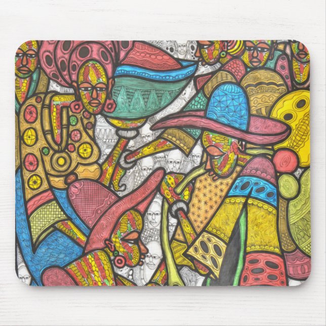 Calabash Market Mouse Pad (Front)
