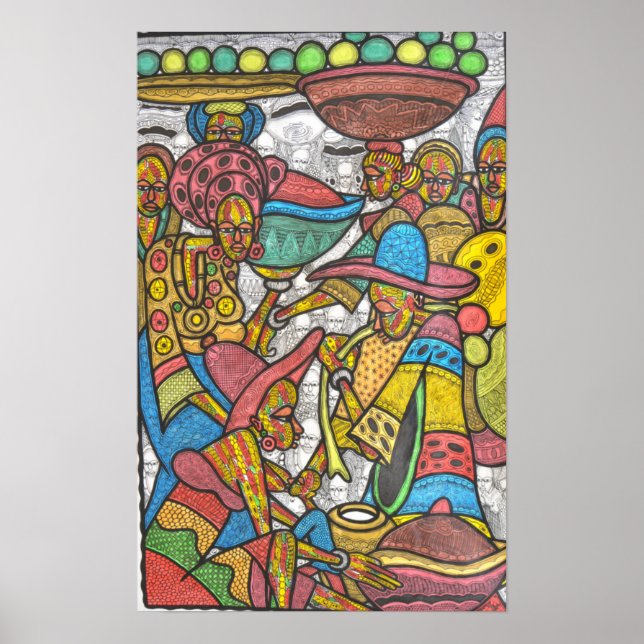 Calabash Market Poster (Front)