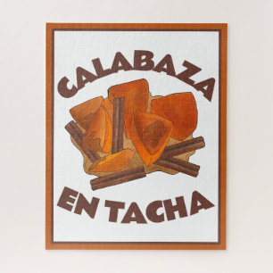 Calabaza en Tacha Mexican Candied Pumpkin Dessert Jigsaw Puzzle