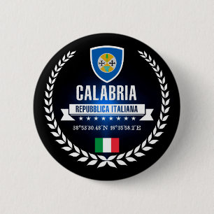 Calabria 6 Cm Round Badge