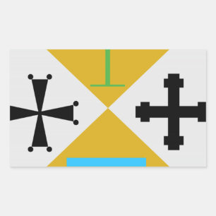Calabria (Italy) Coat of Arms Rectangular Sticker