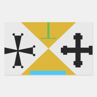 Calabria (Italy) Coat of Arms Rectangular Sticker