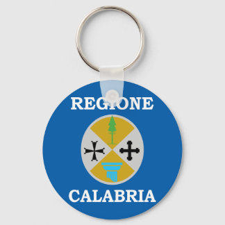 Calabria, Italy flag Key Ring