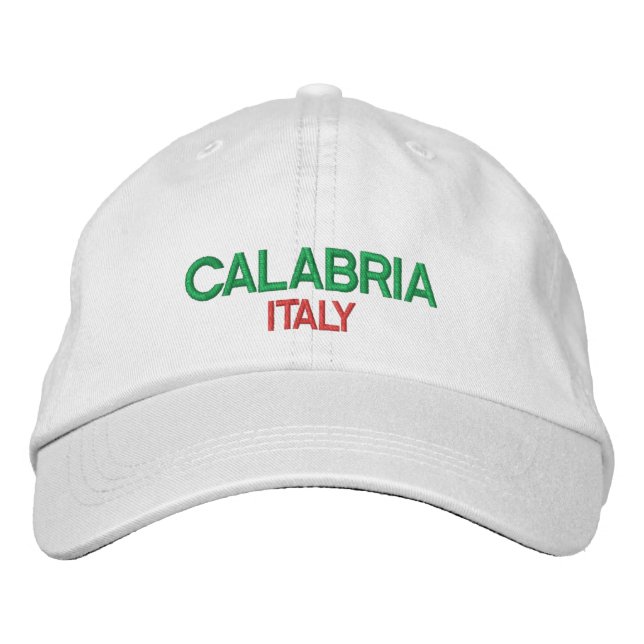 Calabria Italy hat (Front)