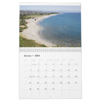 Calabria, Italy Wall Calendar