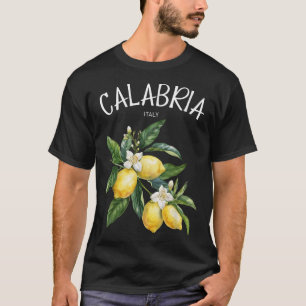 Calabria Lemon Art Italian Fruit Lover Italy  T-Shirt