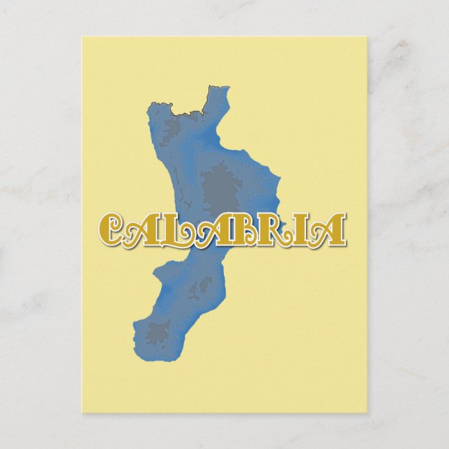 Calabria Postcard (Front)