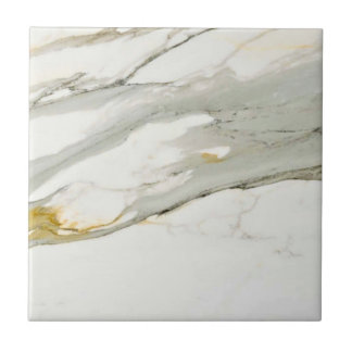 Calacatta Marble Pattern 8 Ceramic Tile