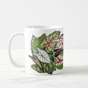 Caladium Leaves Mug