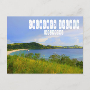 Calaguas Island in Bicol Philippines Postcard