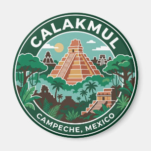 Calakmul Mexico Magnet