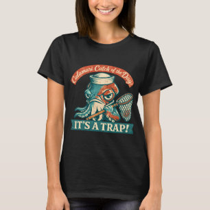 Calamari Catch Vintage Seafood Restaurant T-Shirt