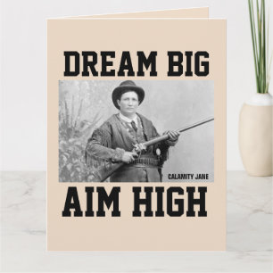 CALAMITY JANE BIRTHDAY GIANT OVERSSIZED CARDS
