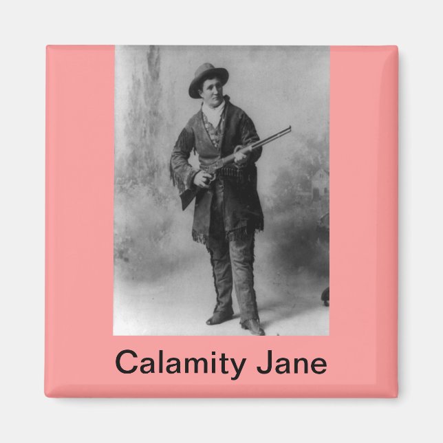 Calamity Jane Portrait Magnet (Front)