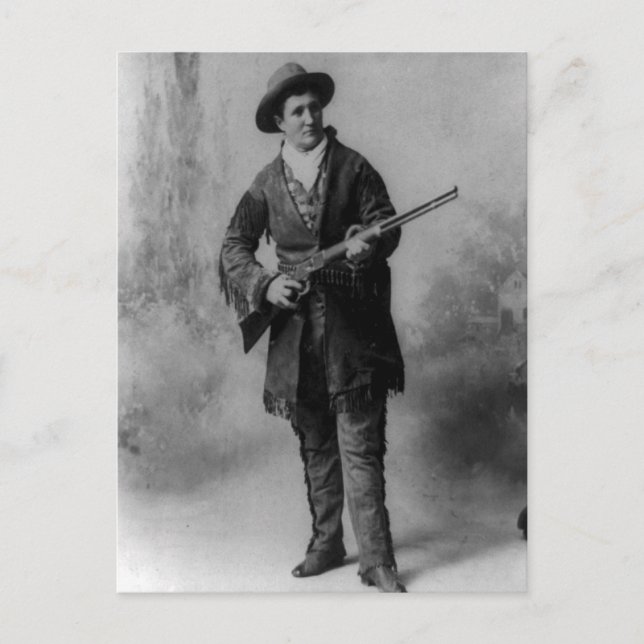 Calamity Jane Portrait Postcard (Front)