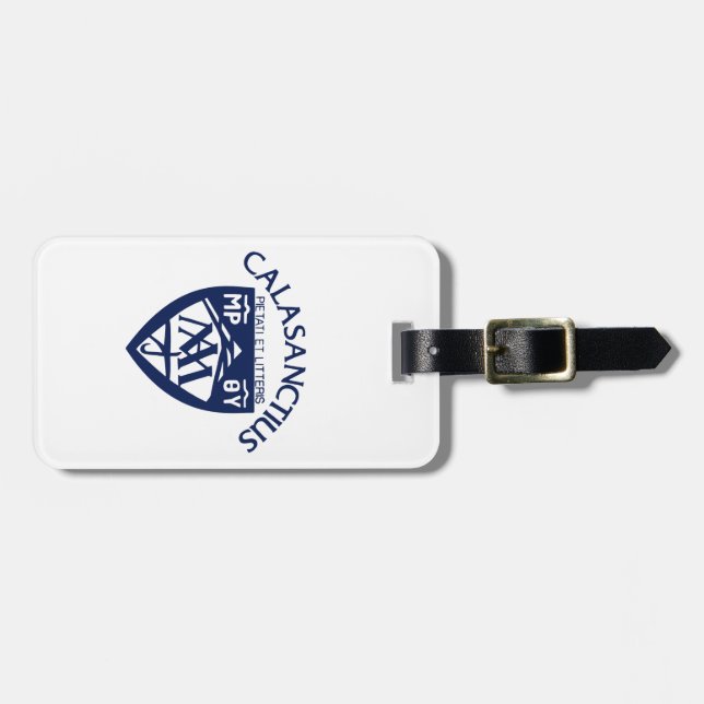 Calasanctius Luggage Tag (Front Horizontal)