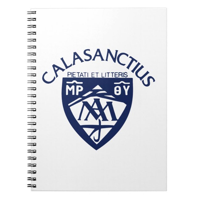 Calasanctius Notebook (Front)