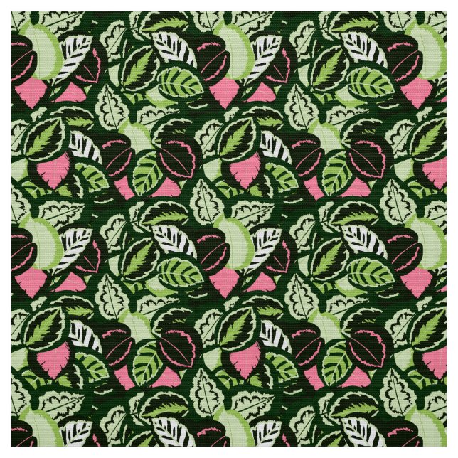 Calathea Jungle Fabric (Swatch)
