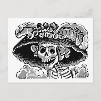 Calavera catrina Postcard