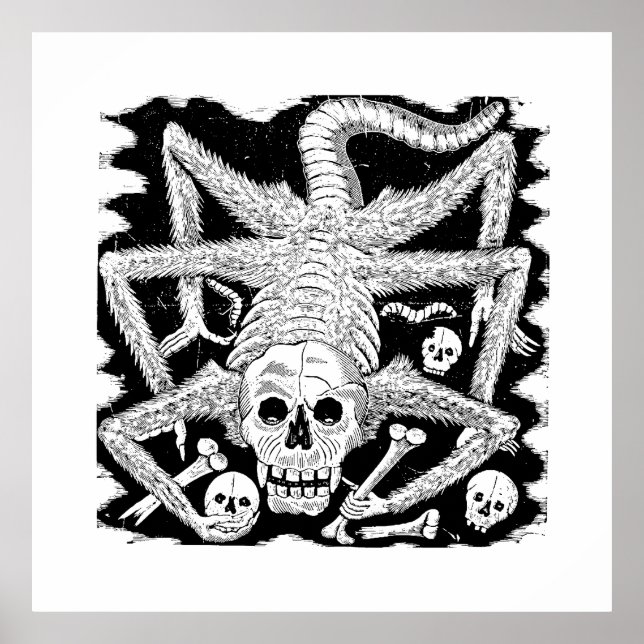 Calavera Huertista by José Guadalupe Posada Poster (Front)