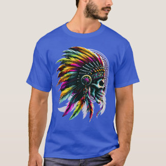 Calavera Indio Nativo T-Shirt