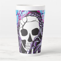 Calavera Latte Mug