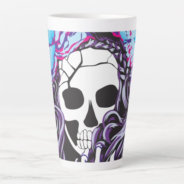 Calavera Latte Mug (Front)