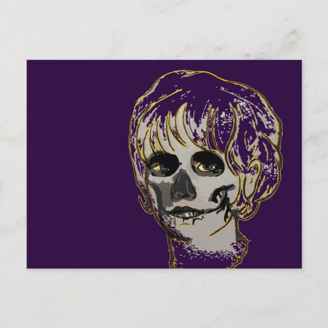 calavera mamacita postcard (Front)