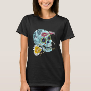 Calavera Mexican Dia De Los Muertos Day Of Dead T-Shirt