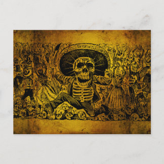 Calavera Oaxaqueña by José Guadalupe Posada Postcard