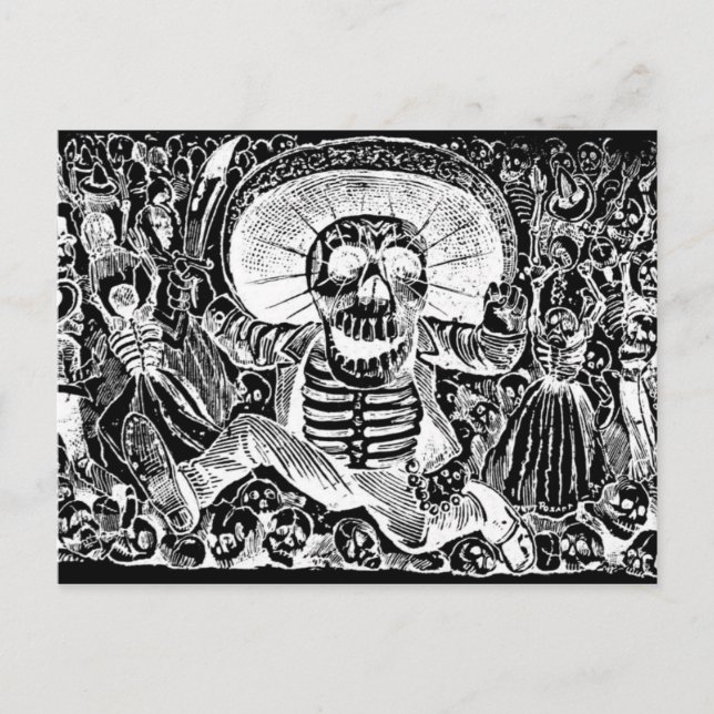 Calavera Oaxaquena Postcard (Front)
