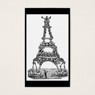 Calavera of the Eiffel Tower c. late 1800's