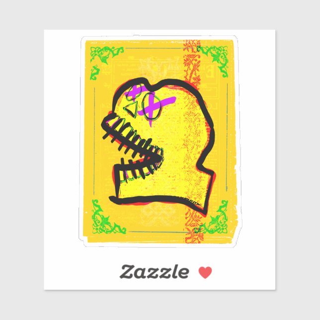 Calavera Skull Day of the Dead NFT Art (Sheet)